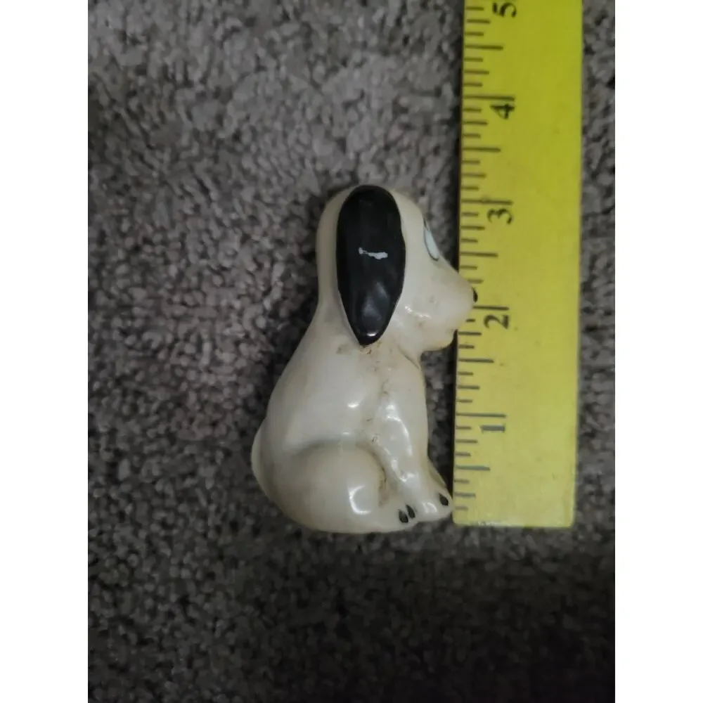 Vintage Old Animated Sad Puppy Dogs Salt & Pepper Shakers Japan